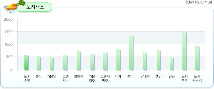 노지채소 그래프